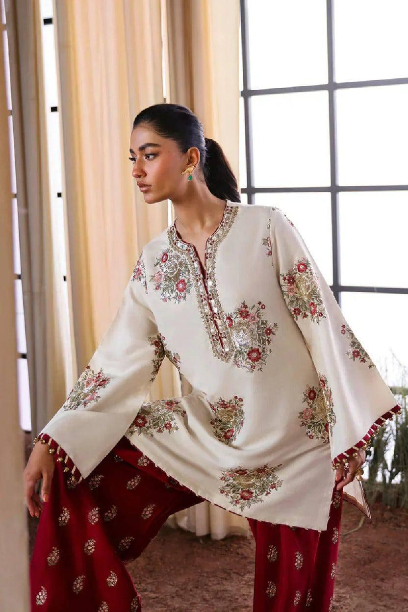 Lawn Embroidered dress 2pc