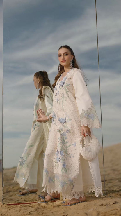 Rang Rasia Most Luxury Lawn 3pc Embroidered Dress